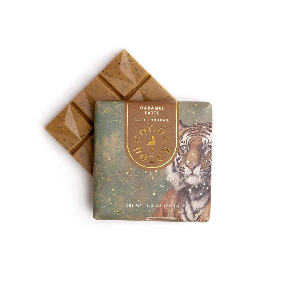 Caramel Latte Gold Chocolate Bar - Image 3